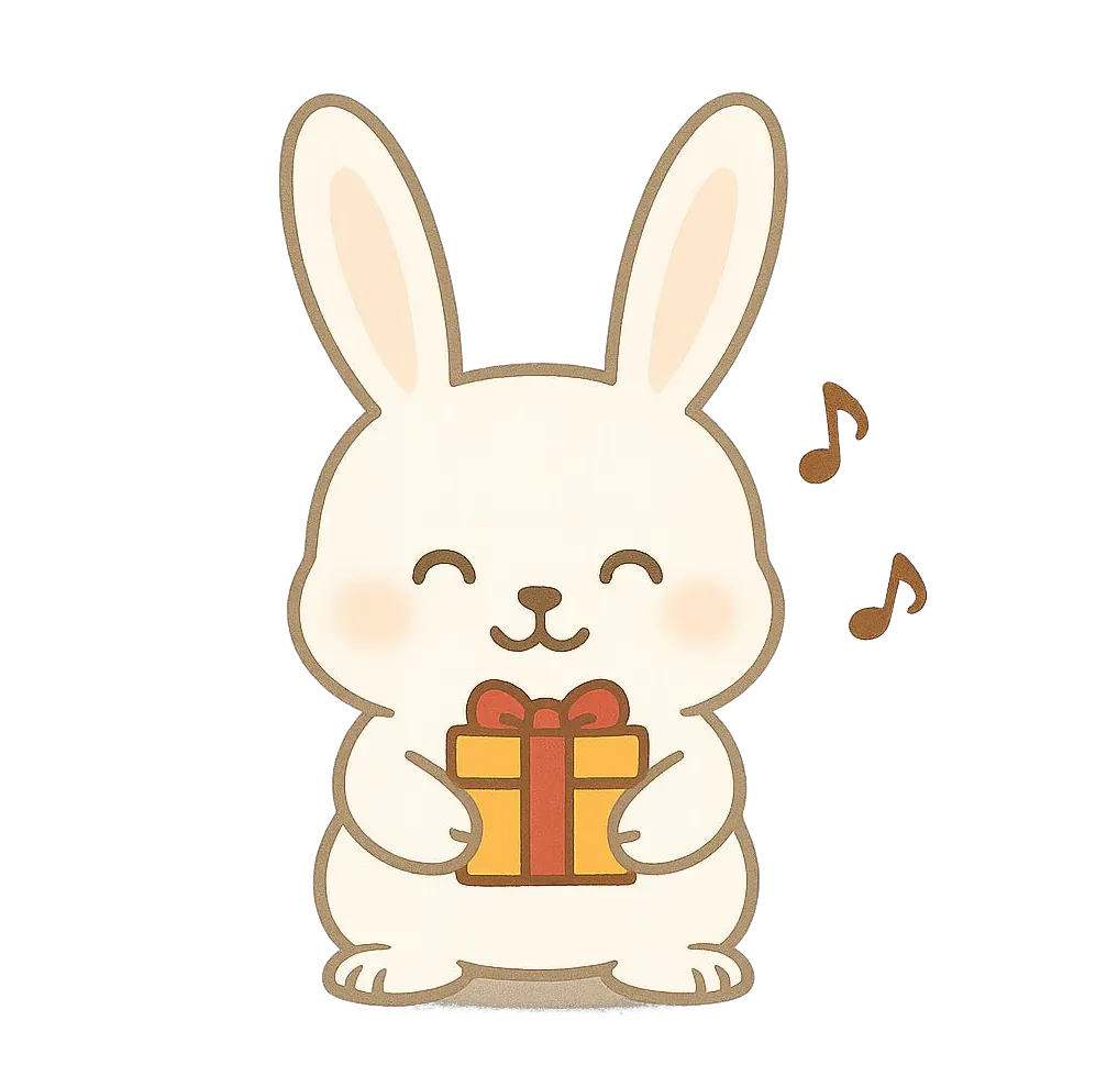 The rabbit companion illustration